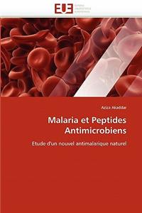 Malaria et peptides antimicrobiens