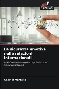 sicurezza emotiva nelle relazioni internazionali