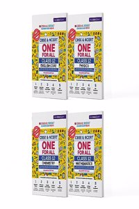 Oswaal One for All Class 12 English, Physics, Chemistry & Mathematics (Set of 4 books) (For CBSE Board Exam 2024)