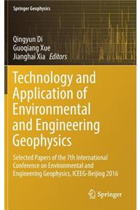 Technology and Application of Environmental and Engineering Geophysics