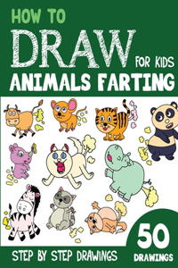 How to Draw Animals Farting for Kids