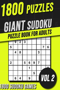 1800 Giant Sudoku Puzzles book