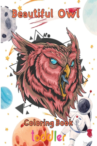 Beautiful owl Coloring Book toddler