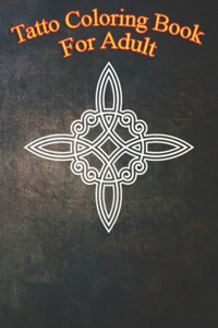 Tatto Coloring Book For Adult