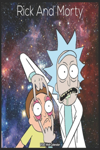 Rick And Morty 2021 Wall Calendar