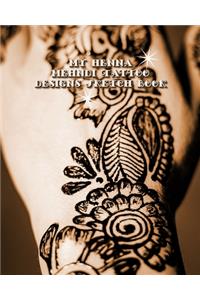 My Henna Mehndi Tattoo Designs Sketch Book