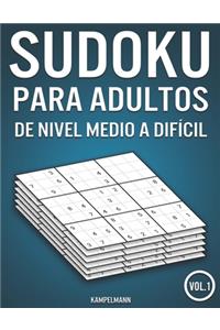 Sudoku para adultos de nivel medio a difícil