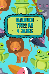 Malbuch Tiere Ab 4 Jahre