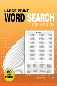Large Print Word Search for Adults