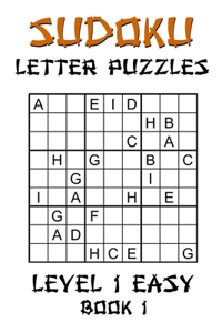 Sudoku Letter Puzzles - Level 1 Easy Book 1