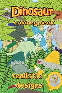 Dinosaur Coloring Book