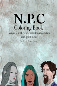 Fantasy Character Coloring Book