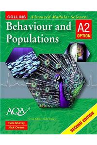 Behaviour and Populations