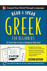 Read and Speak Greek for Beginners with Audio CD, 2nd Edition
