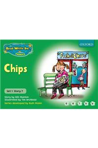 Read Write Inc. Phonics: Green Set 1 Storybooks: Chips