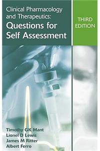 Clinical Pharmacology and Therapeutics: Questions for Self Assessment, Third edition