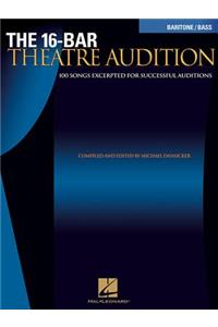 16-Bar Theatre Audition Baritone/Bass