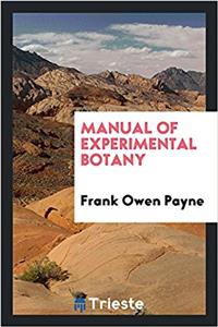 Manual of experimental botany