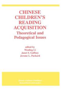 Chinese Children's Reading Acquisition