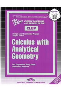 CALCULUS WITH ANALYTICAL GEOMETRY