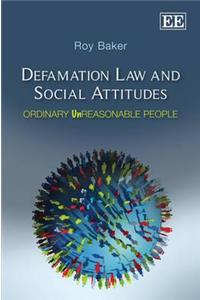 Defamation Law and Social Attitudes
