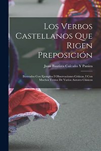 Verbos Castellanos Que Rigen Preposición