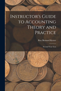 Instructor's Guide to Accounting Theory and Practice