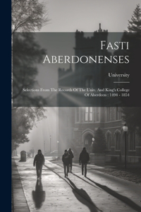 Fasti Aberdonenses