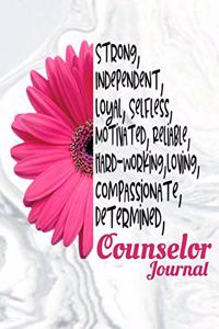 Counselor Journal