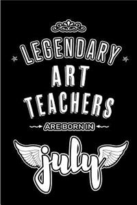 Legendary Art Teachers are born in July
