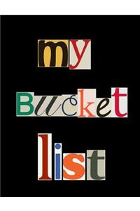 My Bucket List