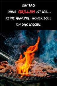 Ein Tag ohne Grillen ist wie... keine Ahnung. Woher soll ich das Wissen