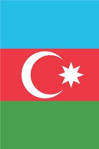 Azerbaijan Travel Journal - Azerbaijan Flag Notebook - Azerbaijani Flag Book