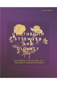 Clothed in Strength and Dignity (Purple)
