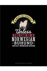 Always Be Yourself Unless You Can Be A Norwegian Buhund Then Be A Norwegian Buhund