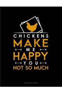 Chickens Make Me Happy You, Not So Much