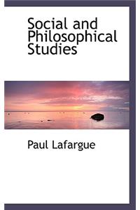 Social and Philosophical Studies