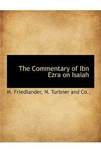 Commentary of Ibn Ezra on Isaiah