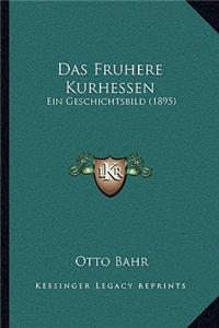 Fruhere Kurhessen