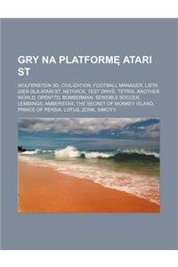 Gry Na Platform Atari St