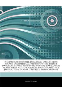 Articles on Belgian Businesspeople, Including