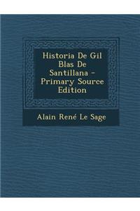 Historia de Gil Blas de Santillana