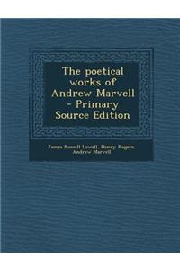 Poetical Works of Andrew Marvell