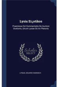 Lysiu Er¿otikos