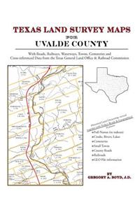 Texas Land Survey Maps for Uvalde County