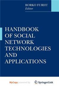 Handbook of Social Network Technologies and Applications
