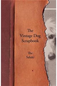 Vintage Dog Scrapbook - The Saluki