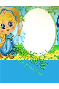 Dolls for Little Girls Coloring Book