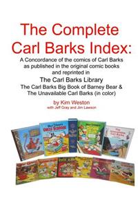 Complete Carl Barks Index