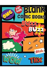 Blank Comic Book For Kids